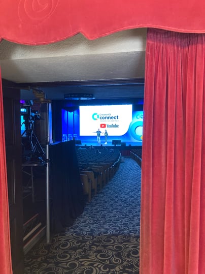 Setting up at the Ebell stage 1 before Connect