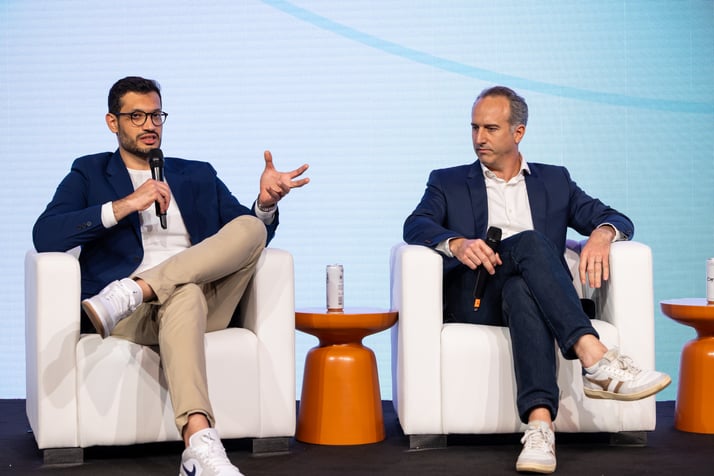 Hassan Daoud and Antoine Héry from Beiersdorf at CreatorIQ Connect
