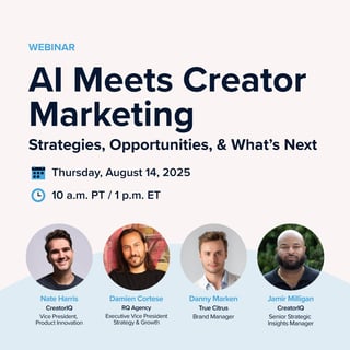 AI Meets Creator Marketing: Strategies, Opportunities, & What’s Next