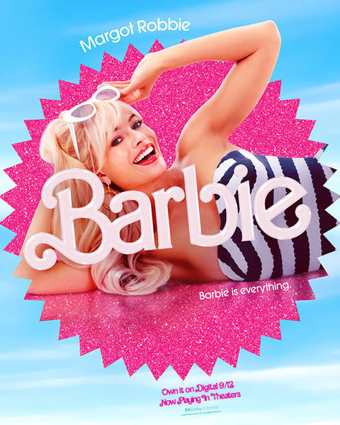 Barbie Warner Bros Poster