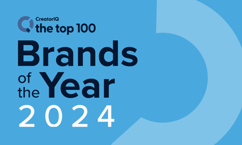 Introducing The CreatorIQ Top 100: Brands of the Year 2024