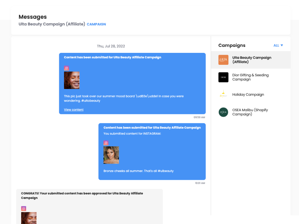 Creator Dashboard_Messages_Small