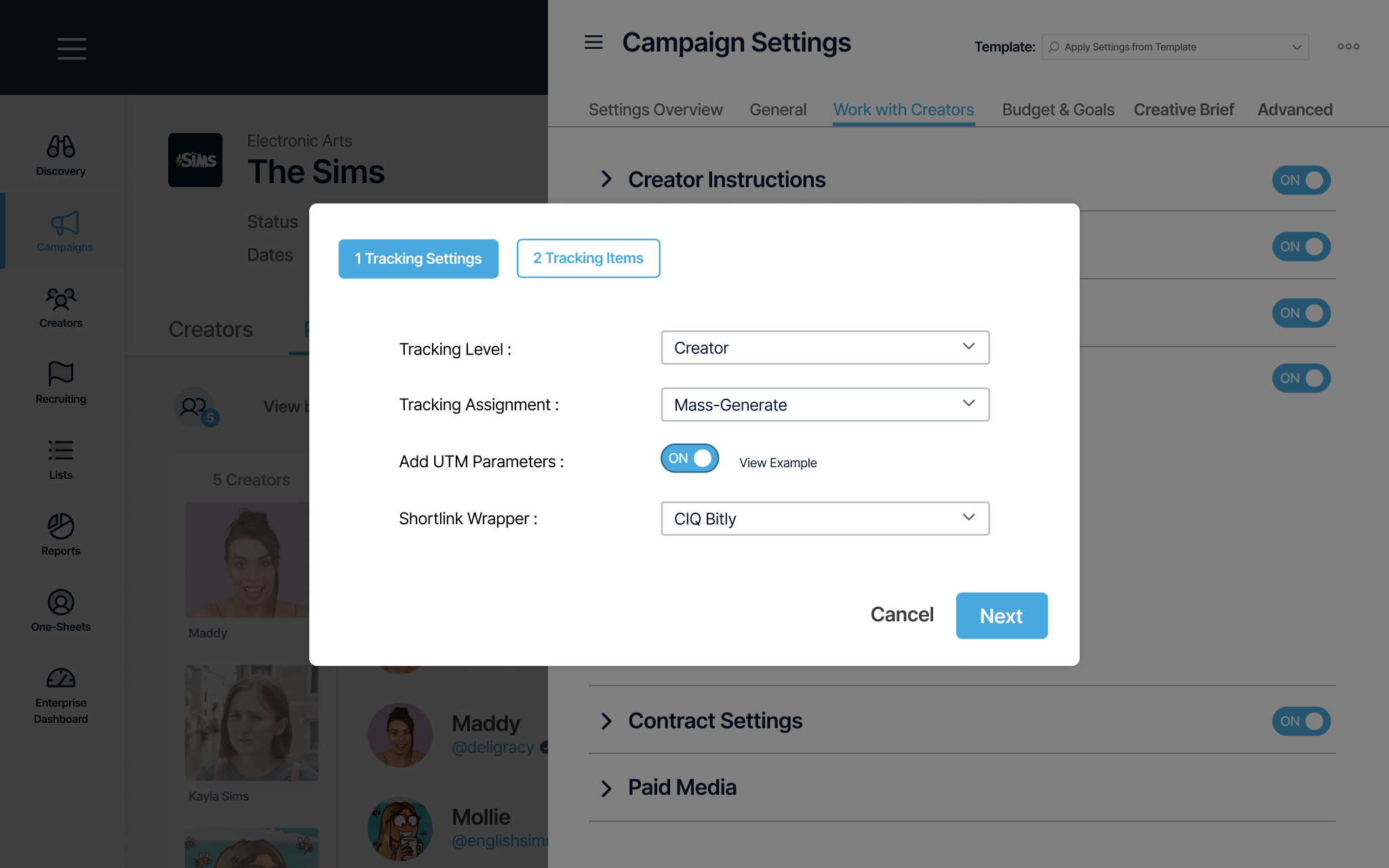 Track Conversions_Creator Driven Conversion Events