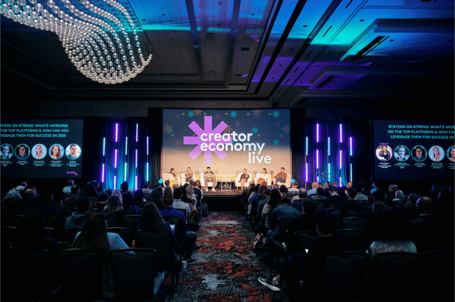 Top Platforms Panel Discussion at CreatorIQ Creator Economy Live Conference