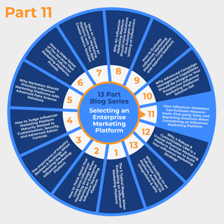 Part 11) How Influencer Marketers Can Evaluate Measurement, First-party Data, and Reporting Solutions When Considering an Influencer Marketing Platform