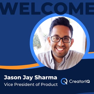 Rakuten, ShopStyle Executive Jason Jay Sharma Joins CreatorIQ as Vice President of Product