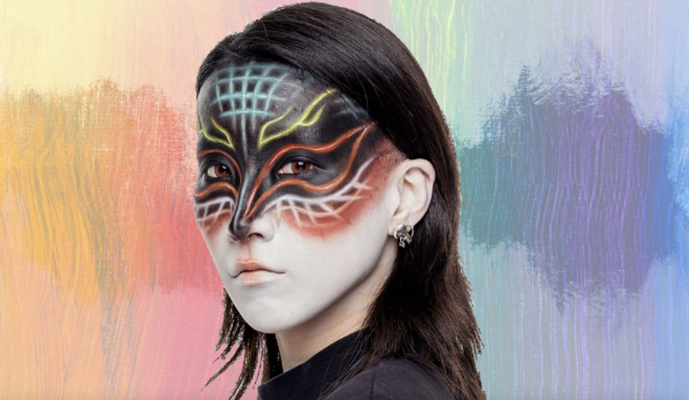 U.K. beauty influencer Ophelia Liu (@in.templum.ophelia) wears an SFX makeup look. 