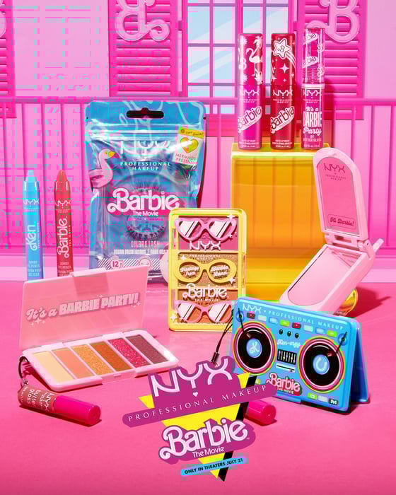 NYX Professional Makeup Barbie Movie Collection