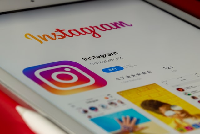 Instagram home page