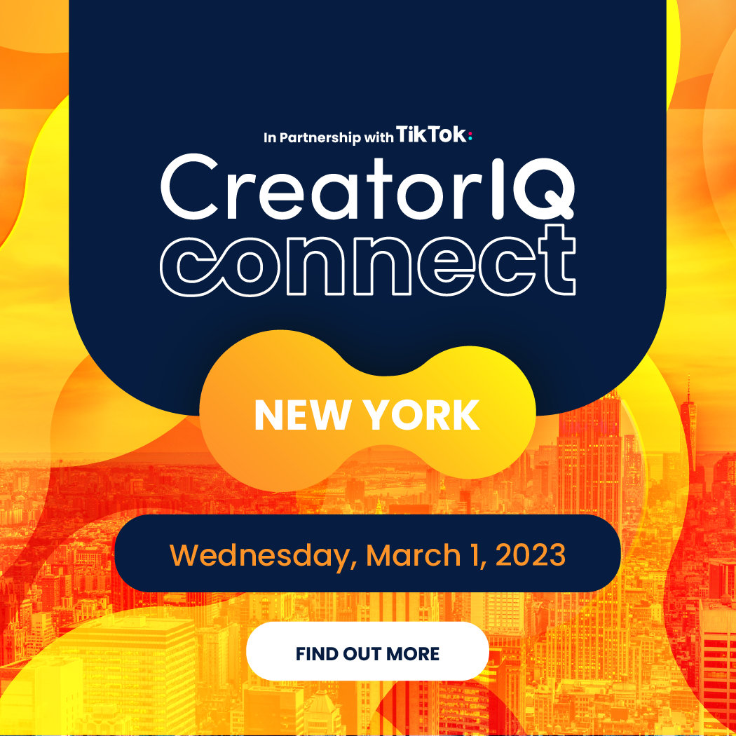 CreatorIQ Connect NY - March 1, 2023