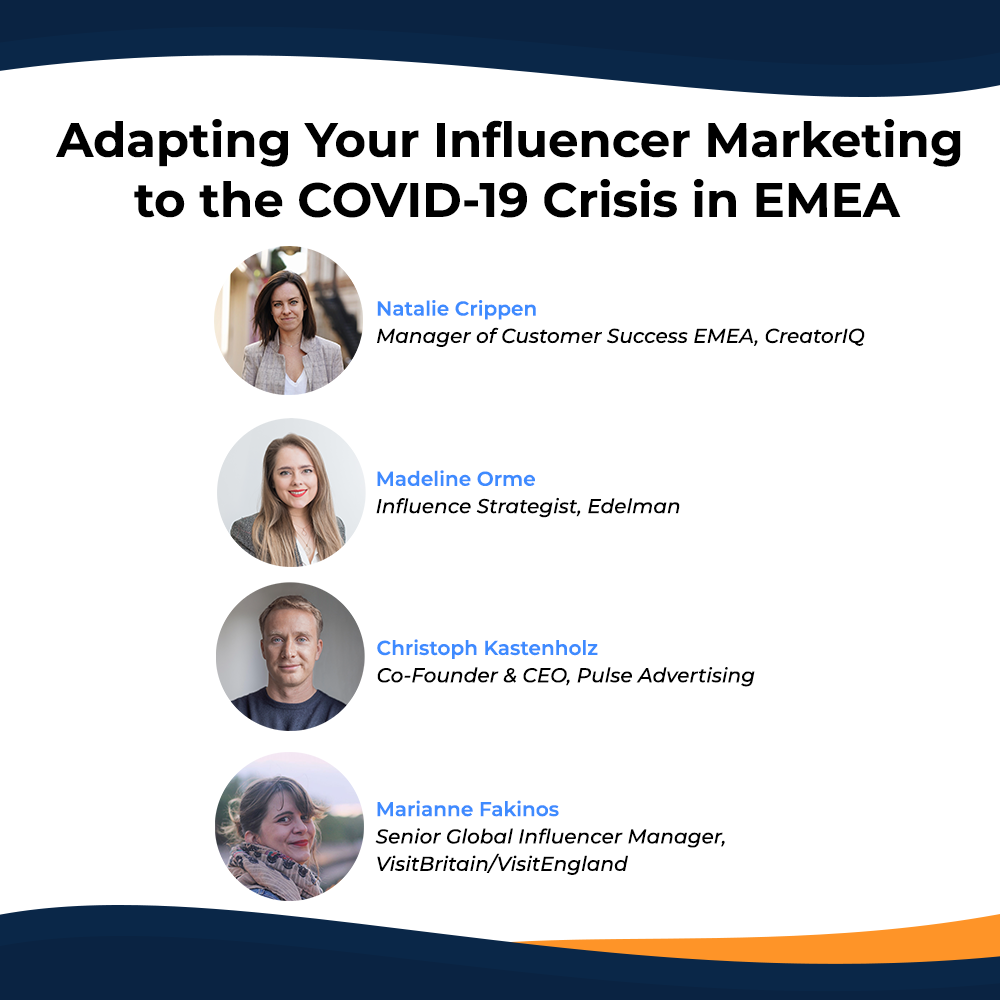 [EMEA Edition] Adapting Your Influencer Marketing to the COVID-19 Crisis