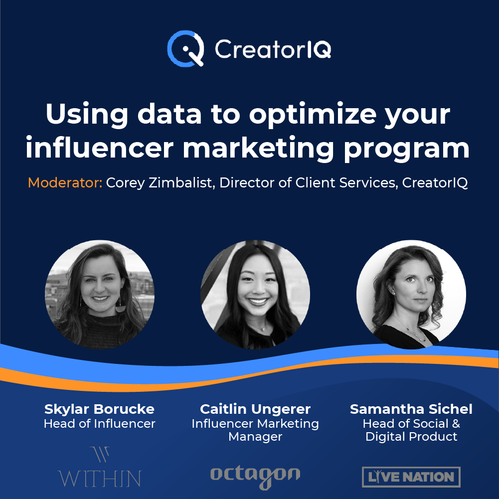 Virtual Views with CreatorIQ: Using Data To Optimize Your Influencer Marketing Program
