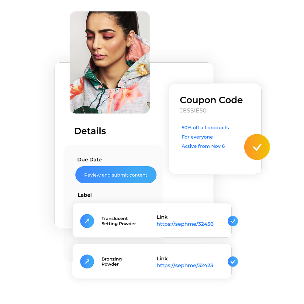 Easily activate creators to drive revenue