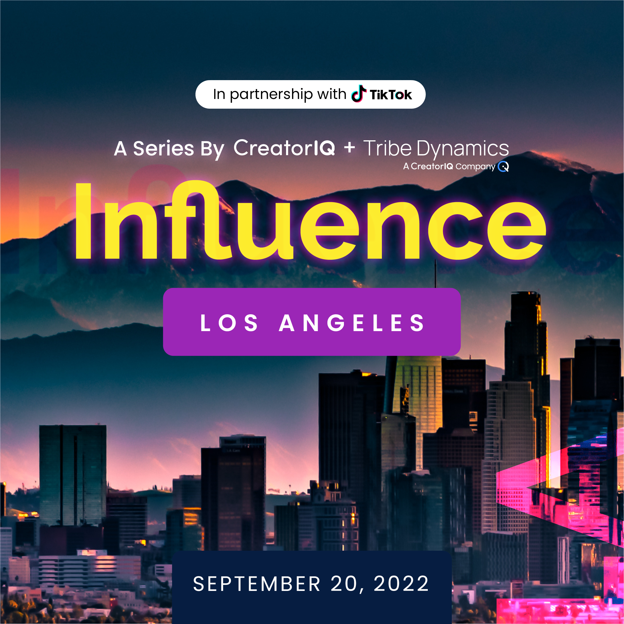 Influence Summit Series - September 28, LA