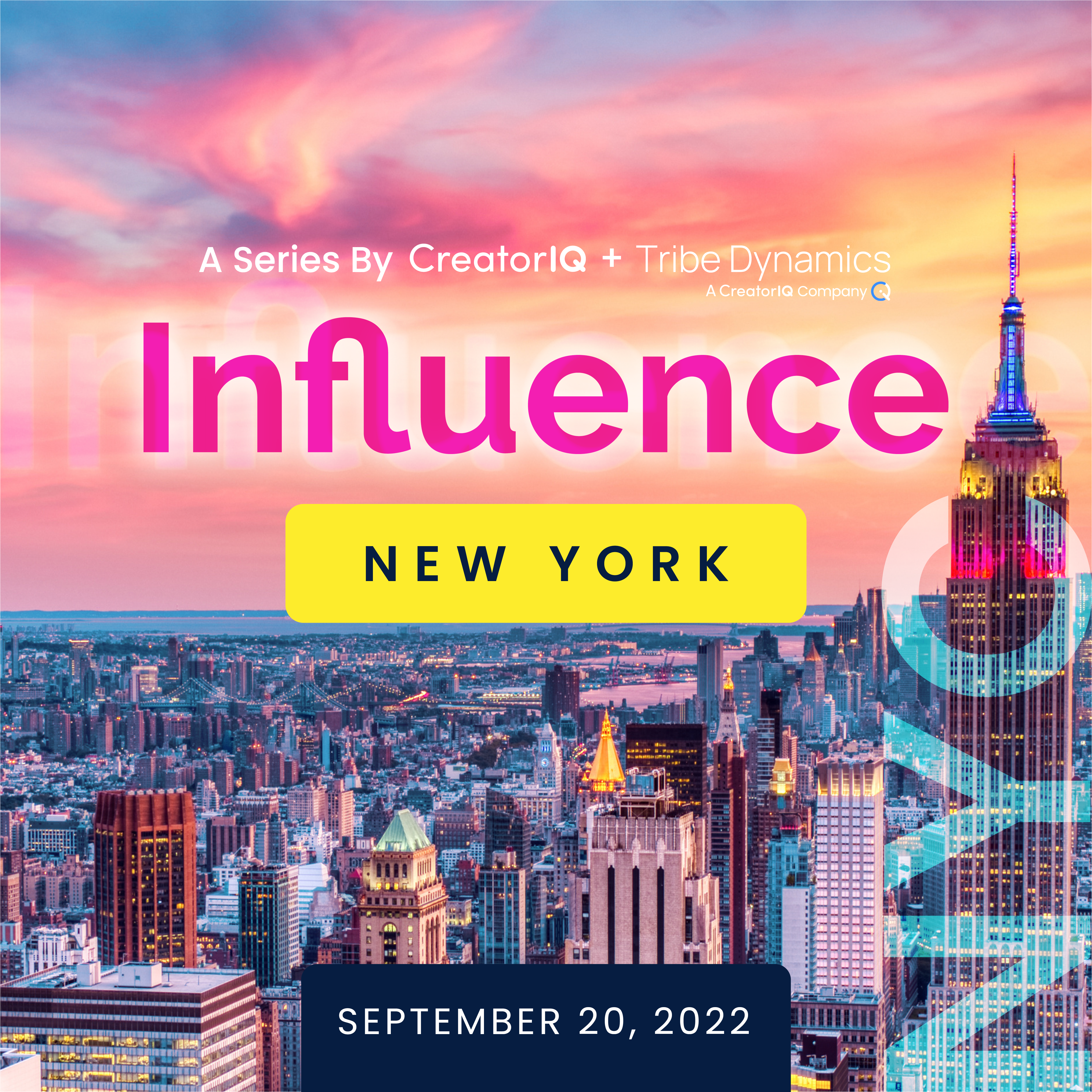 Influence Summit Series - September 20, NYC