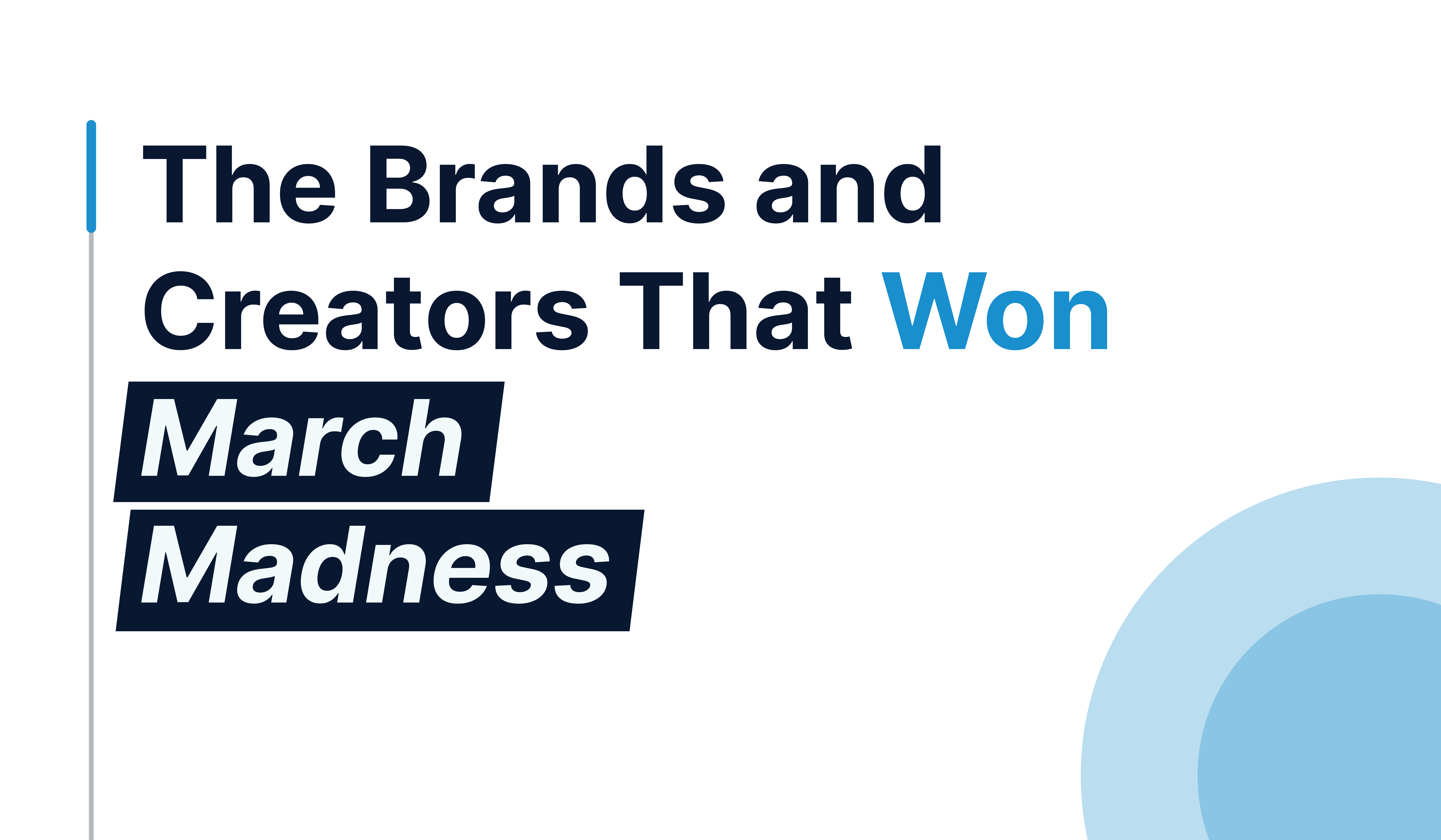 The Brands and Creators That Won March Madness