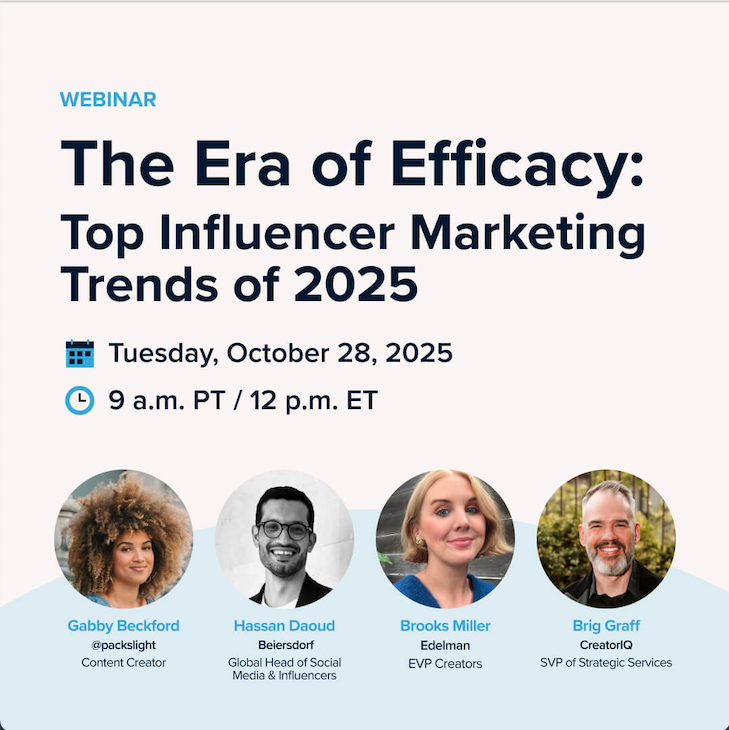 The Era of Efficacy: Top Influencer Marketing Trends of 2025
