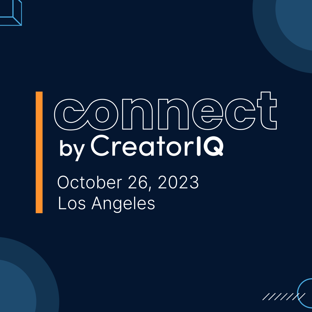 Join Us For Connect x CreatorIQ