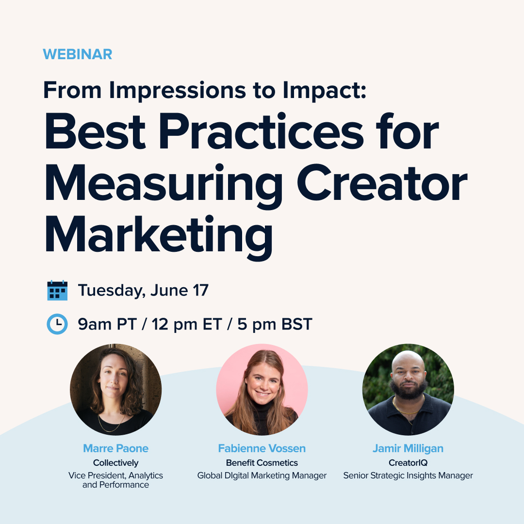 From Impressions to Impact: Best Practices for Measuring Creator Marketing