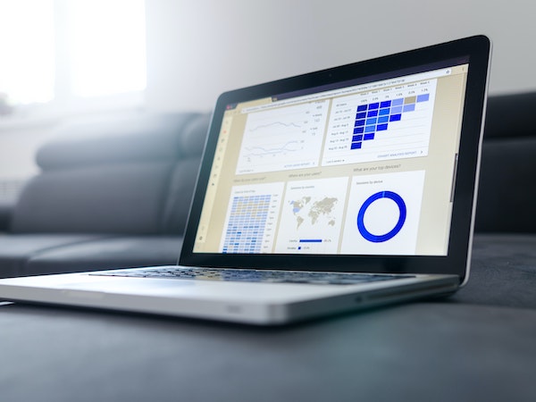 the best influencer marketing platform displayed on a laptop screen
